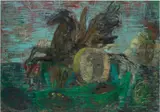 Christopher Le Brun, Xanthus, 1981, oil on canvas
