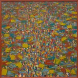 Ablade Glover, Untitled (Market Stalls)