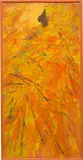 Ablade Glover, Orange Woman in Profile