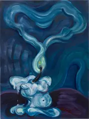 Hannah Bays, Bitter Cup, 2021, oil on canvas