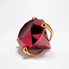 Diamond (Red) by Jeff Koons, porcelain with chromatic coating, sold Apr 2022