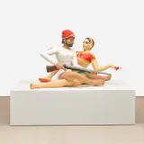 Hamra Abbas, Lessons on Love, 2007, acrylic on high-density resin and wood