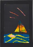 Soft Places by Harold Ancart, 2015, oil stick on paper laid on cloth-bound book Harold Ancart 'Soft Places', sold Apr 2022