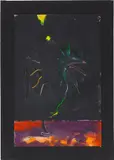 Soft Places by Harold Ancart, 2015, oil stick on paper laid on cloth-bound book Harold Ancart 'Soft Places', sold Apr 2022