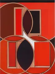 Thomas Scheibitz, Ohne Titel (No. 452), 2007, oil vinyl and pigment marker on canvas