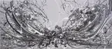 Katrin Fridriks, Stendhal Syndrome- Silver, 2013, acrylic on canvas