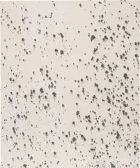 Untitled (Black 11) by Lucien Smith, 2012, acrylic on unprimed canvas, sold Apr 2022