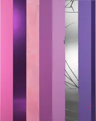 Untitled by Anselm Reyle, 2006, acrylic, PVC foil and mirrored Plexiglas on canvas, sold Apr 2022