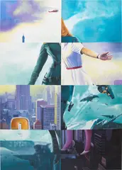 Pro Lib by Mike Bouchet, 2014, oil on canvas, offered Apr 2022