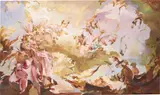Flora Yukhnovich, Moi aussi je déborde, 2017, oil on linen