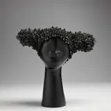 Simone Leigh, Clarendon, 2015, terracotta, coloured porcelain, India ink and epoxy