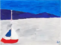 Nicolas de Staël, Marine, 1954, oil on canvas