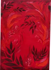 Sentiments for D by Michaela Yearwood-Dan, 2020, oil on canvas, sold Jun 2022