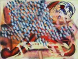 Lauren Quin, Clutch for Smoke Study, 2020, oil on canvas