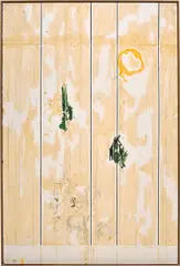Untitled by Harold Ancart, 2012, oil stick and graphite on paper, in artist's frame, sold Jun 2022