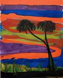 Josh Smith, Untitled, 2013, oil on panel