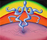 Kenny Scharf, Fallopiana Planetina, 1986, oil on canvas