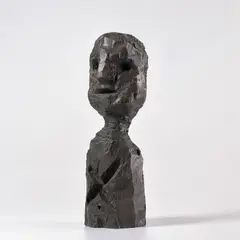 A. R. Penck, Selbstkopf I, 1984, bronze