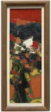 S. H. Raza, Midi, 1960, oil on panel, in artist's frame