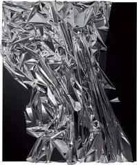 Untitled by Anselm Reyle, 2006, mixed media on canvas and acrylic glass, sold Jun 2022