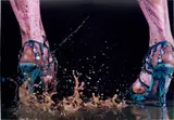 Marilyn Minter, Shit Kicker, 2006, c-print