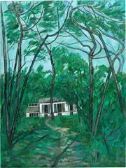 Maxim Kantor, Eagle's Nest, 2020, oil on canvas