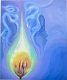 Hannah Bays, Embers, 2022, oil on canvas