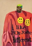 Julian Pace, Kanye, oil and acrylic on linen