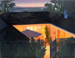 Caroline Walker, Night Scenes, 2017, oil on linen