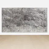 Mark Bradford, Nodding Gunpowder, 2013, mixed media on canvas