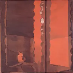Luc Tuymans, Lantern, 1993, oil on canvas