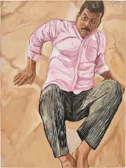 Raghav Babbar, Surinder, 2020, oil on linen