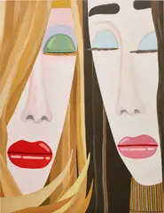 Brian Calvin, Believing, 2005, acrylic on canvas