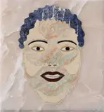 Nicolas Party, Untitled, 2018, inlaid marble