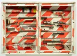 Tom Sachs, Pleasure Chest, 1995, painted wood, metal, tape, plastic, leather and Plexiglas