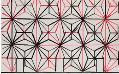 Hurvin Anderson, Welcome Etching: Reworked A.P., 2022, ink on etching on paper