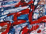 Jean Dubuffet, Site avec un personnage