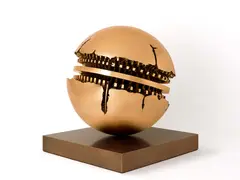 Arnaldo Pomodoro, Sfera, 2013, bronze