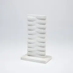 Untitled by Sergio Camargo, 1979, Carrara marble, sold Oct 2022