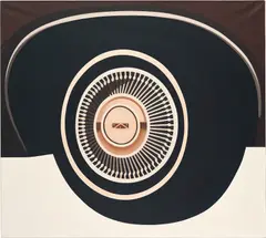 Peter Stämpfli, Fairlane N°2, 1968, oil on canvas