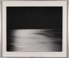 Hiroshi Sugimoto, Bay of Sagami, Atami, 1997, gelatin silver print, in artist's frame