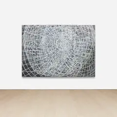 Luminance by Terry Winters, 2002, oil on linen, sold Oct 2022