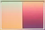 Rob Pruitt, Gradient Studies, Diptych, 2017, acrylic on canvas, diptych, in artist's frame