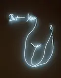 Tracey Emin, But Yea, 2005, snow white neon