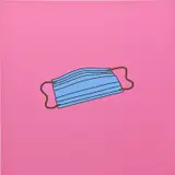 Michael Craig-Martin, Untitled (mask 1)