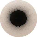 Latifa Echakhch, Tambour 39, 2012, black Indian ink on canvas