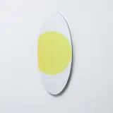 Ólafur Elíasson, Floatwheel mirror, 2008, colour-effect filter glass, mirror and steel