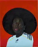 Oluwole Omofemi, Uncertainty, 2021, oil and acrylic on canvas