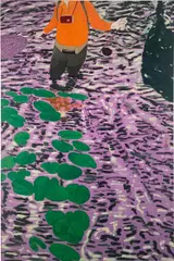 Max Prus, Day of the Tay, 2022, oil on linen