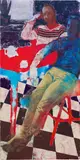 Doron Langberg, Mark and Aubrey, 2015, oil on linen